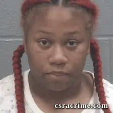 Jakerra Hudson booking photo