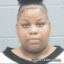 Jalia Burns booking photo