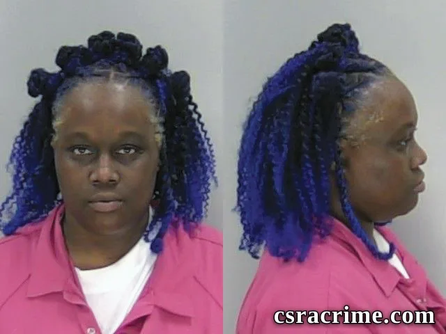 Jaliyah Lewis booking photo