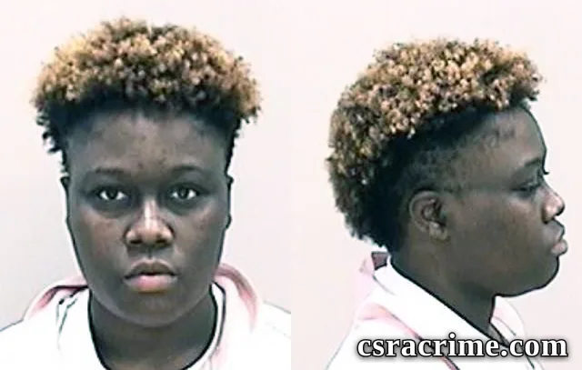 Jaliyah Lewis booking photo