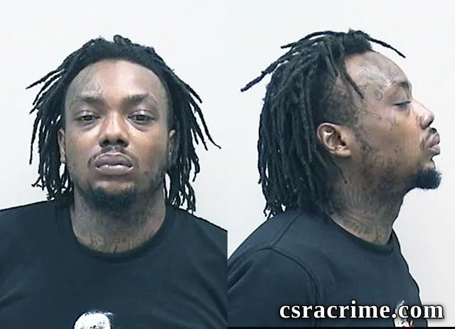 Jamal Reed booking photo