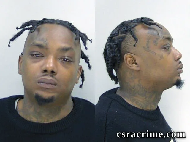 Jamal Reed booking photo