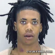 Jamario Sanders booking photo