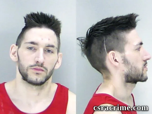 James Baldwin III booking photo