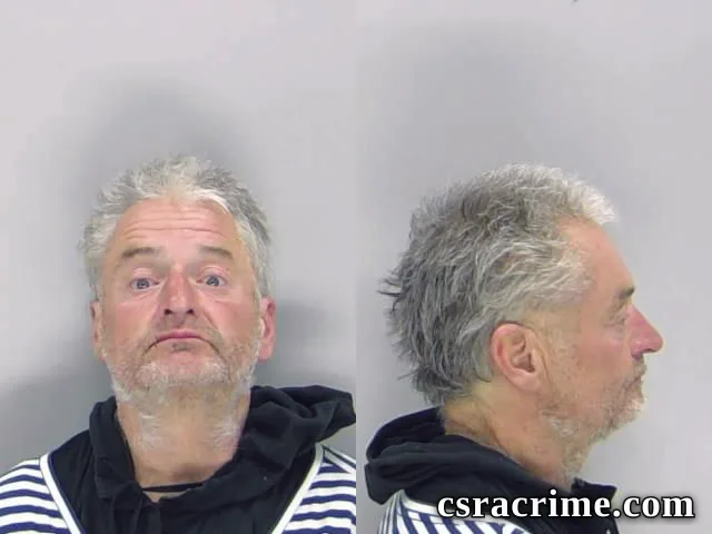 James Hutt booking photo