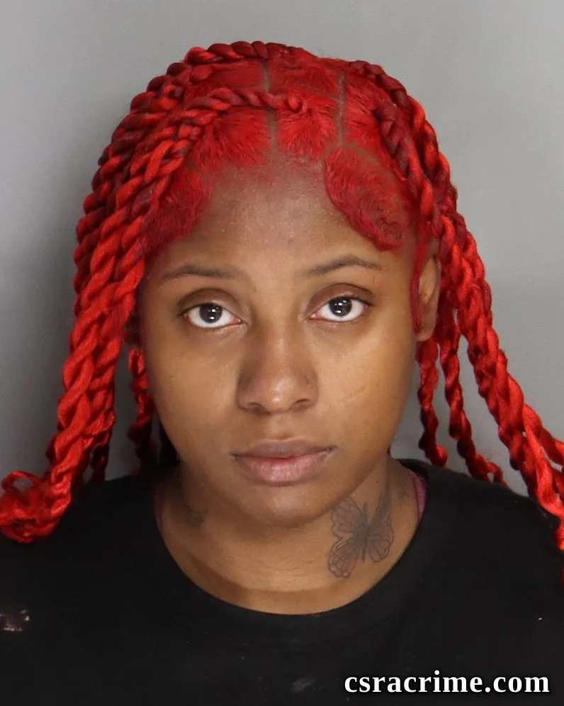 Jamesha Atkins booking photo