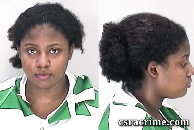 Jamesha Atkins booking photo