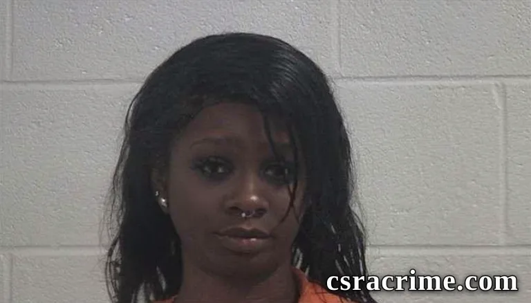 Janiyah Marie West booking photo