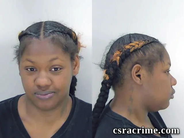 Janyah Hayes booking photo