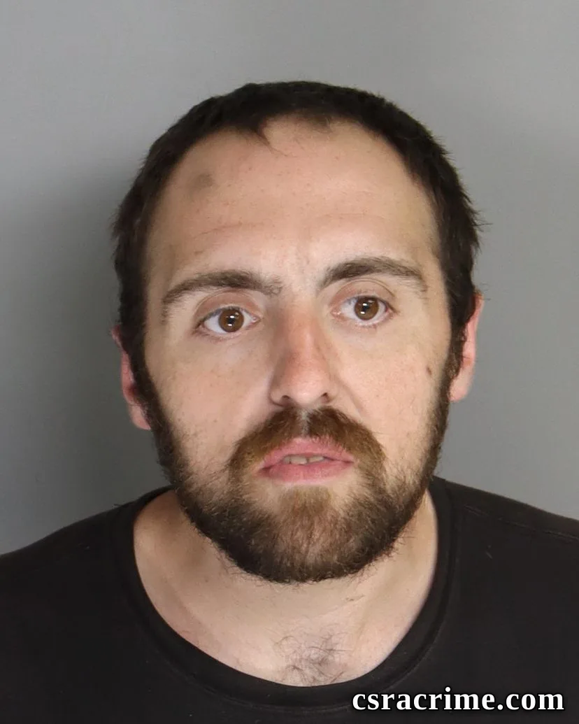 Jared Gravat booking photo