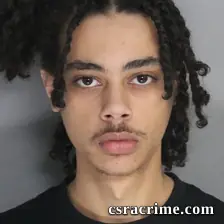 Jaylin Huggins booking photo