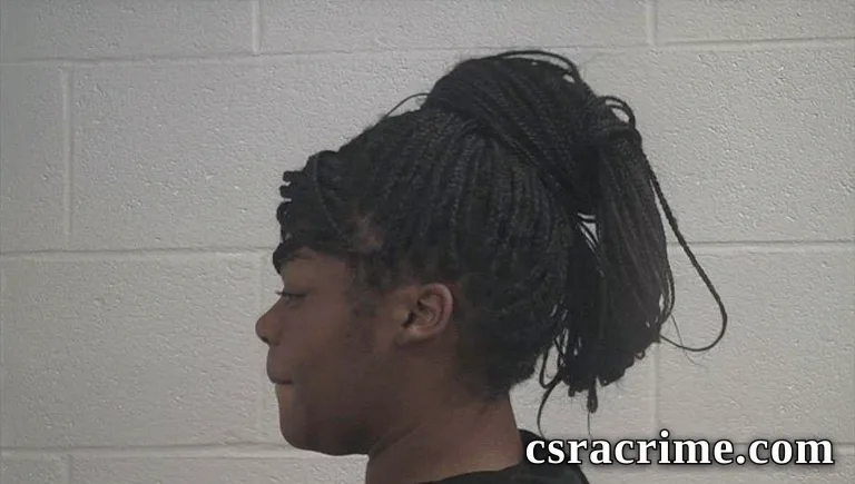 Jazmine Lanay Curry booking photo
