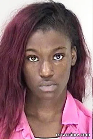 Jazmine Pauling booking photo