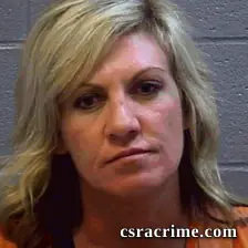 Jennifer Warner booking photo
