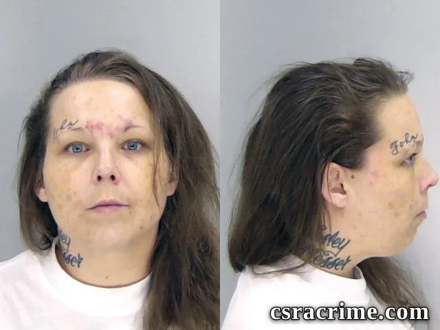 Jessica Martin booking photo