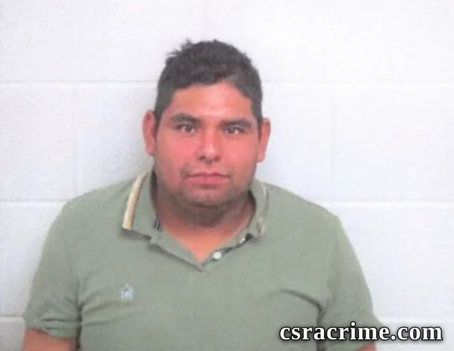 Jesus Ginez Calihua booking photo