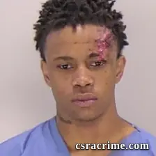 Jharell Blocker booking photo
