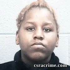 Johnaysia Milledge booking photo