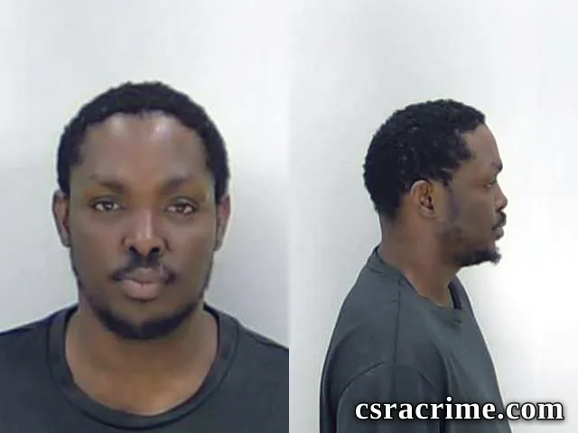 Johnny Williams JR booking photo