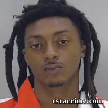 Jordan Williams-Carswell booking photo