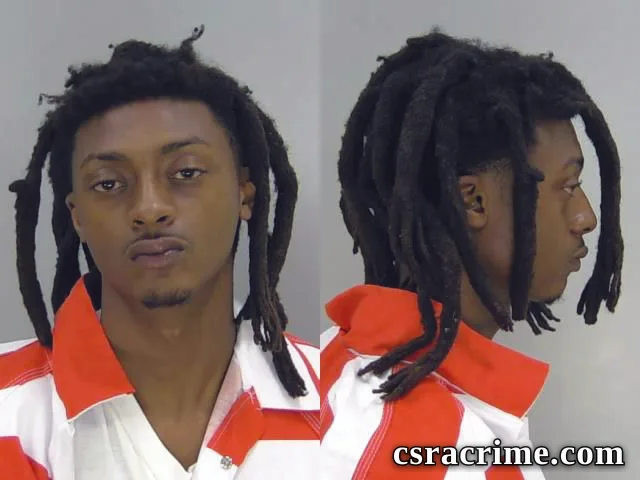 Jordan Williams-Carswell booking photo