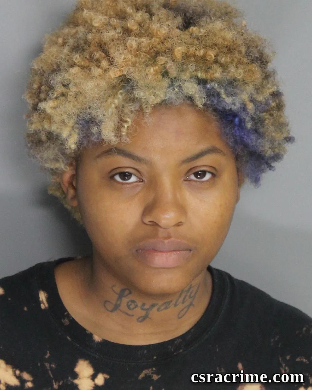 Joriyanna Scurry booking photo