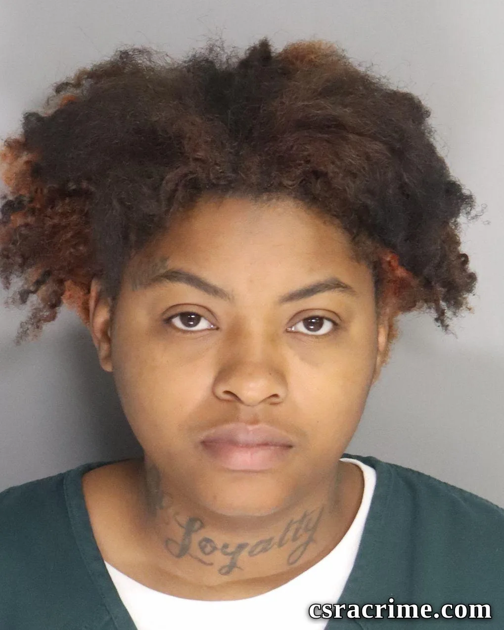 Joriyanna Scurry booking photo