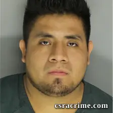 Jose Acahua booking photo