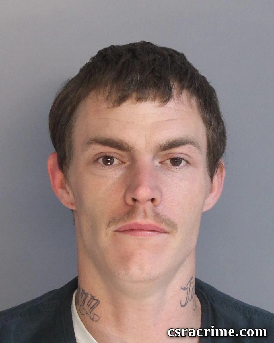 Joseph Carver booking photo
