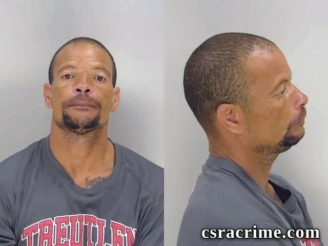 Joseph Horsfall booking photo
