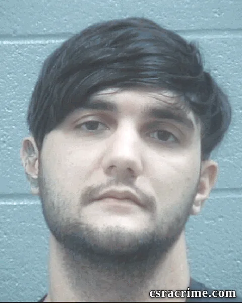 Joseph Palmer booking photo