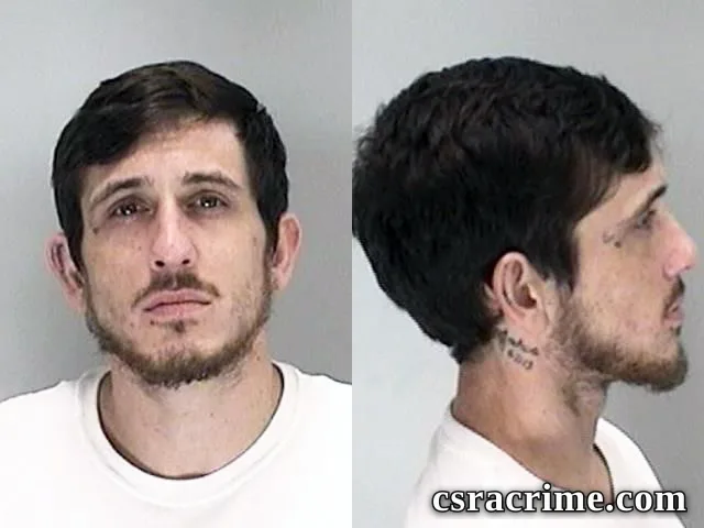 Joseph Petrie booking photo