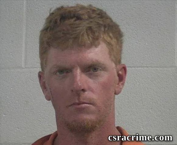 Joshua Bear Redman booking photo