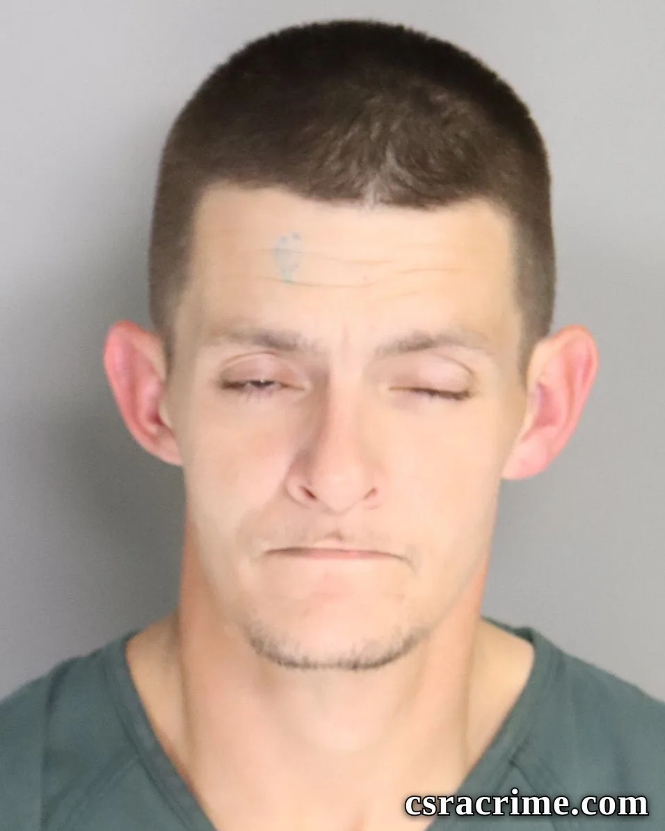 Joshua Carver booking photo
