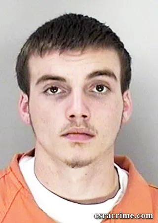 Joshua Cates booking photo