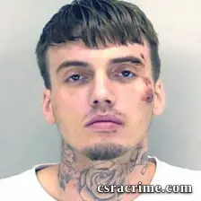 Joshua Cates booking photo