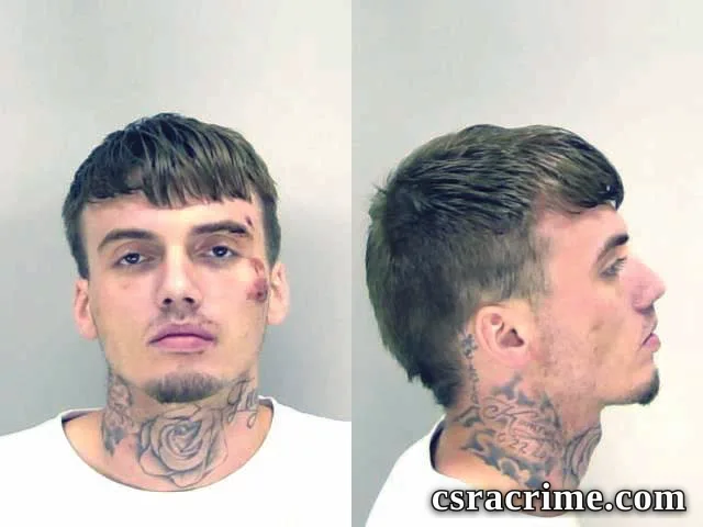 Joshua Cates booking photo