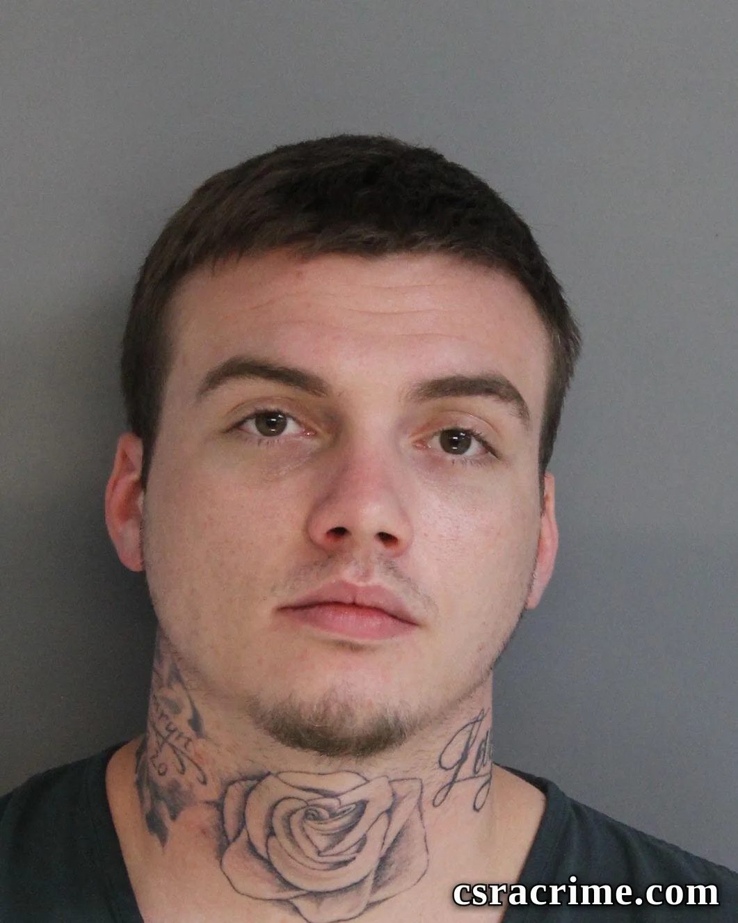 Joshua Cates booking photo
