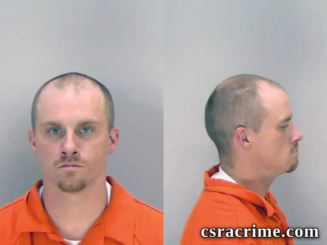 Joshua Chase booking photo
