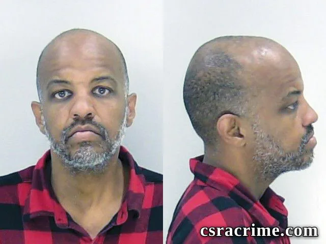 Joshua Crawford booking photo
