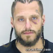 Joshua Davis booking photo
