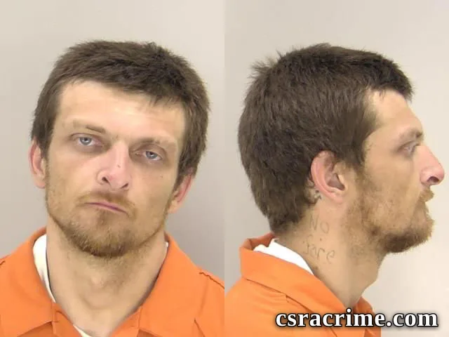 Joshua Pope booking photo