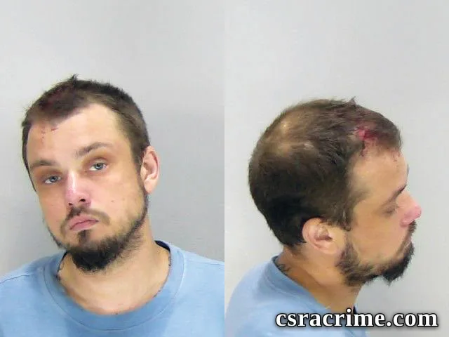 Joshua Stewart booking photo