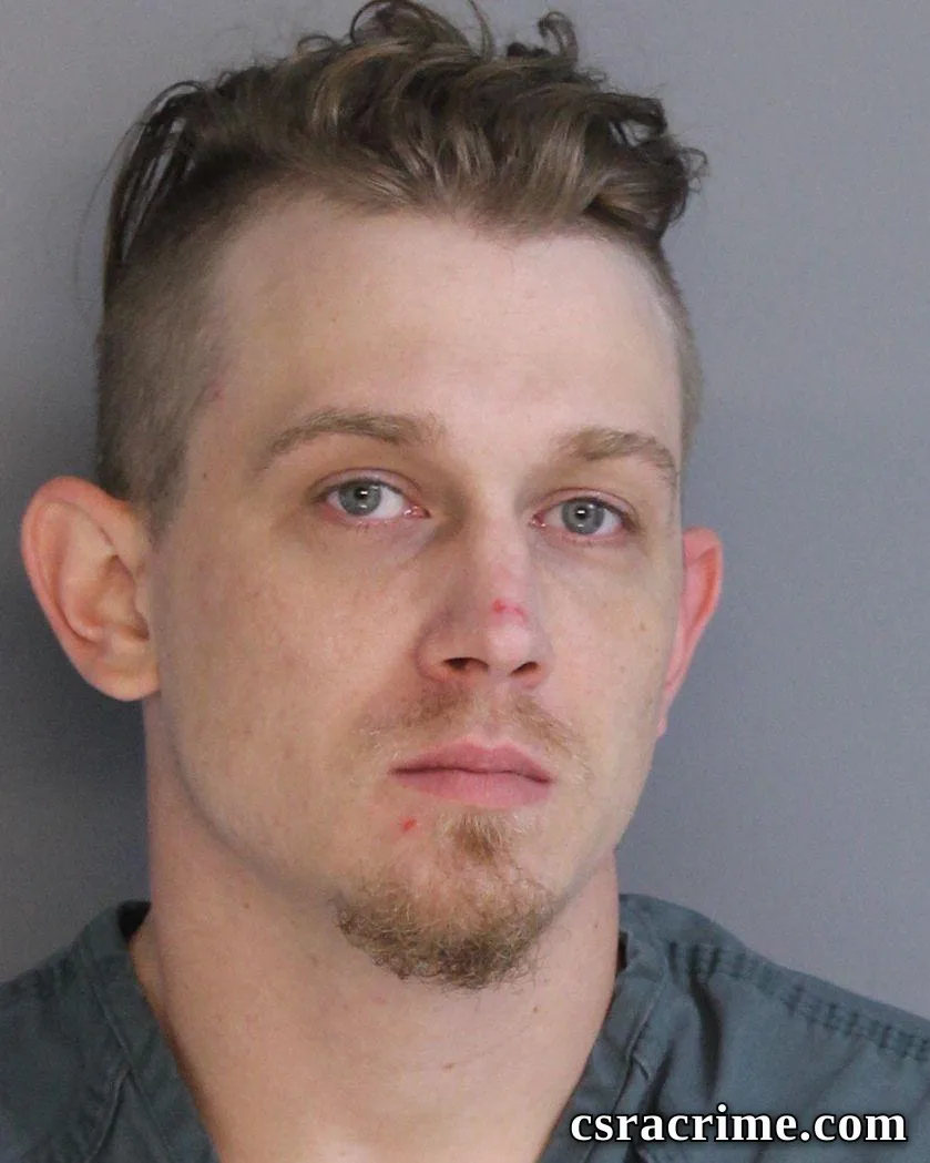 Joshua Wingard booking photo