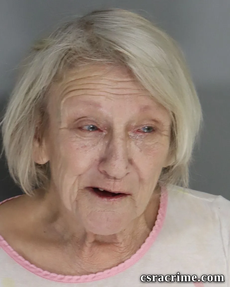 Judie Hinson booking photo