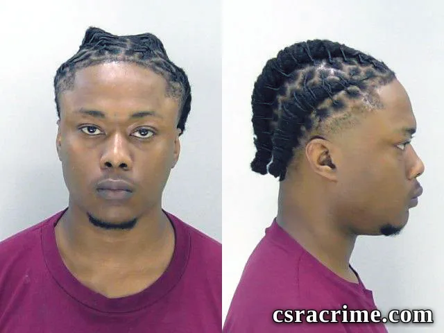 Julius Harris JR booking photo
