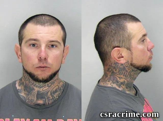 Justin Hall booking photo