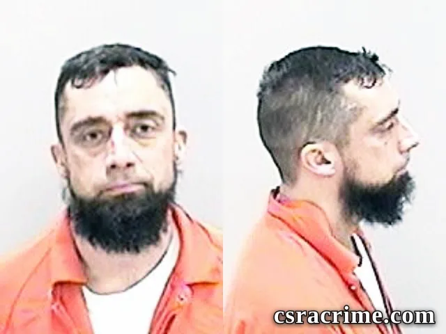 Justin Scearce booking photo