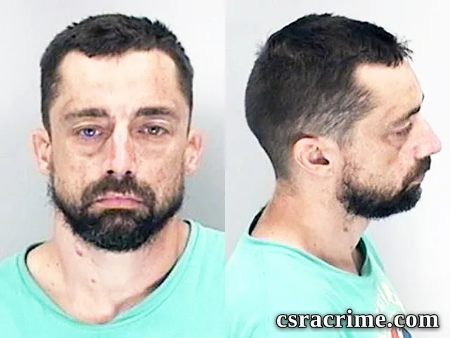 Justin Scearce booking photo