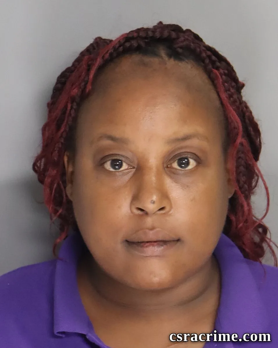 Kadasha West booking photo
